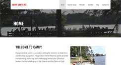 Desktop Screenshot of campcaroline.org